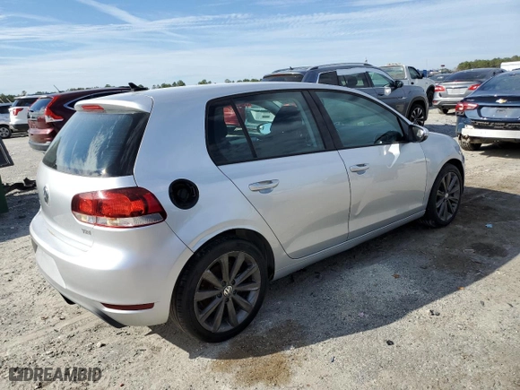 2014 Volkswagen Golf TDI w/Sunroof & Nav with VIN WVWDM7AJ6EW002233, listed as a Copart auction lot 43120925 with 120,140 mi miles and Clean Title. Bid and sale history available at carsss.com. Image 3.
