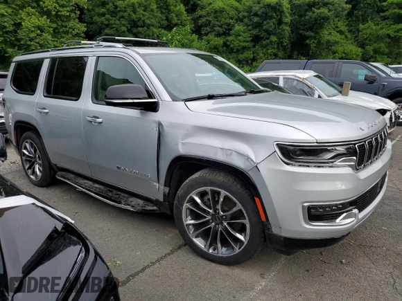 2024 Jeep Wagoneer Series II Carbide with VIN 1C4SJVBP8RS151165, listed as a Copart auction lot 61216845 with 5,315 mi miles and Salvage title. Bid and sale history available at DreamBid. Image 4.