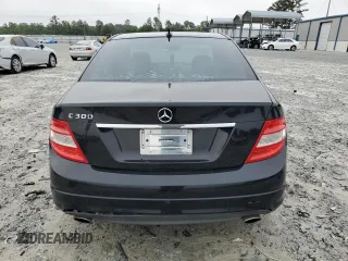 2008 Mercedes-Benz C 300 Sport with VIN WDDGF54X58F111191, listed as a Copart auction lot 58345335 with 181,634 mi miles and Salvage title. Bid and sale history available at DreamBid. Image 6.