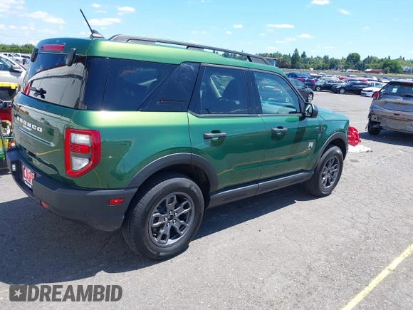 2024 Ford Bronco Sport Big Bend with VIN 3FMCR9B63RRF19657, listed as a IAAI auction lot 42659234 with 7,824 mi miles and . Bid and sale history available at DreamBid. Image 4.