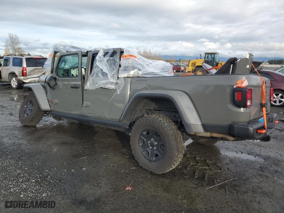 2023 Jeep Gladiator Mojave with VIN 1C6JJTEG8PL541953, listed as a Copart auction lot 80982484 with 0 mi miles and Salvage Title. Bid and sale history available at carsss.com. Image 2.