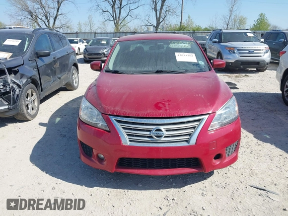 2014 Nissan Sentra S with VIN 3N1AB7AP8EL620899, listed as a IAAI auction lot 42051753 with 126,113 mi miles and . Bid and sale history available at DreamBid. Image 12.