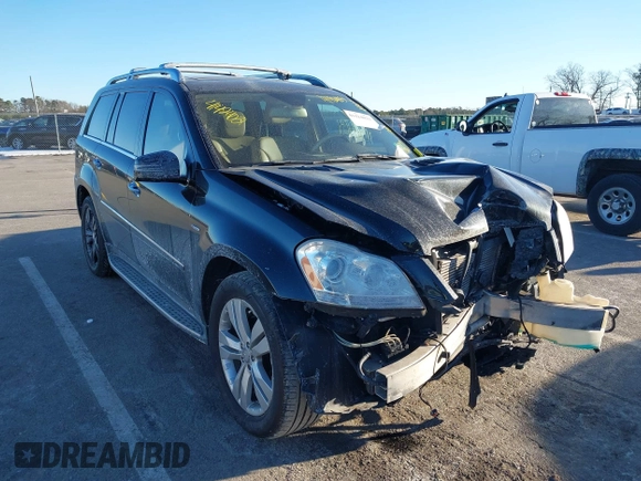 2012 Mercedes-Benz GL 350 with VIN 4JGBF2FE9CA789183, listed as a IAAI auction lot 41424031 with 158,432 mi miles and . Bid and sale history available at DreamBid. Image 1.
