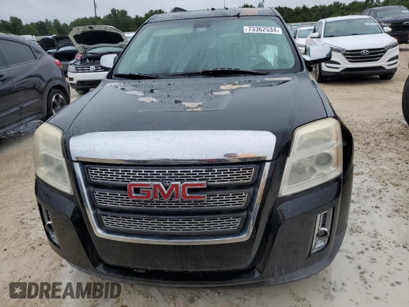 2010 GMC Terrain SLT-2 with VIN 2CTALHEW6A6394110, listed as a Copart auction lot 73362534 with Not Provided miles and Clean Title. Bid and sale history available at carsss.com. Image 5.
