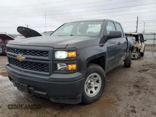 2015 Chevrolet Silverado 1500 LS with VIN 1GCRCPEHXFZ378000, listed as a Copart auction lot 86320764 with 32,098 mi miles and Salvage Title. Bid and sale history available at DreamBid. Image 1.