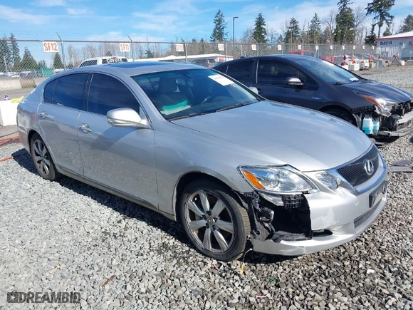 2008 Lexus GS 350 with VIN JTHCE96S980014422, listed as a IAAI auction lot 41676670 with 185,602 mi miles. Bid and sale history available at carsss.com. Image 1.