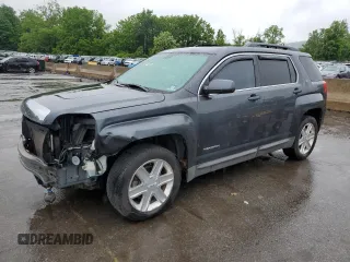 2011 GMC Terrain SLT-1 with VIN 2CTFLVE51B6320218, listed as a Copart auction lot 60908875 with 153,372 mi miles and Salvage title. Bid and sale history available at DreamBid. Image 1.