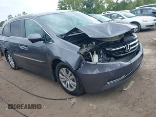 2015 Honda Odyssey EX with VIN 5FNRL5H48FB126247, listed as a IAAI auction lot 42836412 with 54,548 mi miles and . Bid and sale history available at DreamBid. Image 1.