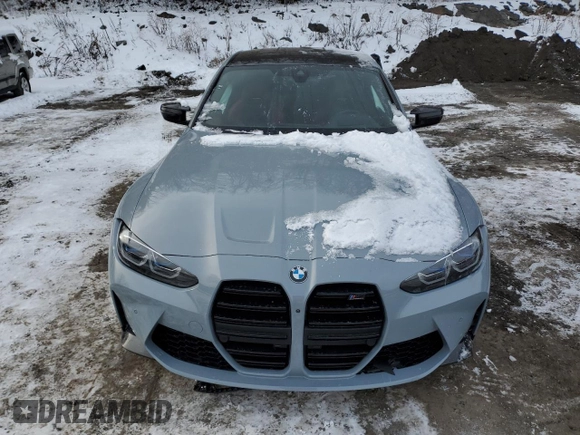 2021 BMW M3 with VIN WBS53AY01MFL20155, listed as a Copart auction lot 88773105 with 48,612 mi miles and Salvage Title. Bid and sale history available at carsss.com. Image 5.