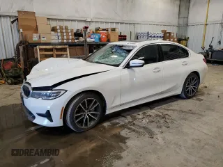 2019 BMW 3 Series 330i xDrive with VIN 3MW5R7J57K8B00679, listed as a Copart auction lot 46289995 with 77,184 mi miles and Non Repairable. Bid and sale history available at carsss.com. Image 1.