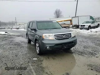 2012 Honda Pilot EX-L with VIN 5FNYF4H72CB063889, listed as a Copart auction lot 42989735 with 165,264 mi miles and Salvage title. Bid and sale history available at DreamBid. Image 14.
