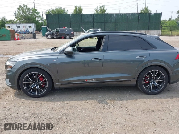 2019 Audi Q8 Prestige with VIN WA1FVAF18KD027759, listed as a IAAI auction lot 42512278 with 55,424 mi miles and . Bid and sale history available at DreamBid. Image 14.