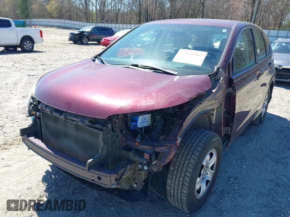 2014 Honda CR-V LX with VIN 5J6RM3H31EL034315, listed as a IAAI auction lot 41842767 with 150,000 mi miles. Bid and sale history available at carsss.com. Image 6.