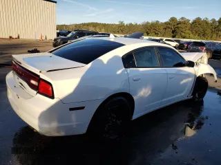 2014 Dodge Charger Police with VIN 2C3CDXAG0EH358597, listed as a Copart auction lot 79943644 with 137,821 mi miles and Salvage Title. Bid and sale history available at DreamBid. Image 3.