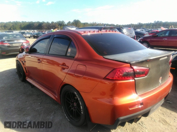 2010 Mitsubishi Lancer Evolution GSR with VIN JA32W8FV7AU003558, listed as a IAAI auction lot 40856259 with 123,639 mi miles and . Bid and sale history available at DreamBid. Image 3.
