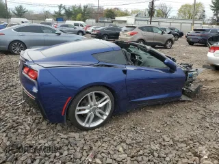 2019 Chevrolet Corvette 1LT z VIN 1G1YA2D79K5107596, wystawiony jako Copart lot #53539975 z przebiegiem Nie podano mil oraz Szkody całkowita. Historia ofert i sprzedaży dostępna na DreamBid. Obrazek 3.