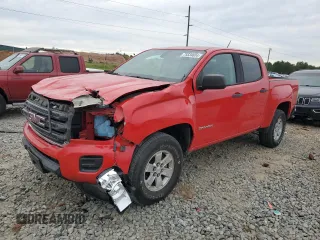 2017 GMC Canyon 2WD with VIN 1GTG5BEN1H1266018, listed as a Copart auction lot 75534634 with 66,908 mi miles and Salvage Title. Bid and sale history available at carsss.com. Image 1.