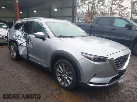 2020 Mazda CX-9 Grand Touring with VIN JM3TCADY4L0405509, listed as a IAAI auction lot 41124952 with 81,786 mi miles. Bid and sale history available at carsss.com. Image 1.