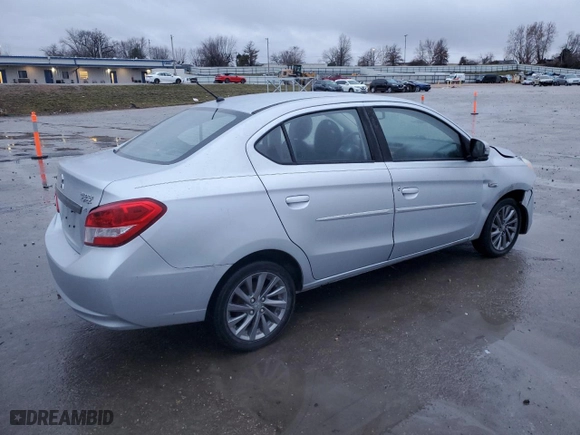 2017 Mitsubishi Mirage G4 SE with VIN ML32F4FJ4HHF16038, listed as a Copart auction lot 86820424 with 69,902 mi miles and Salvage Title. Bid and sale history available at carsss.com. Image 3.