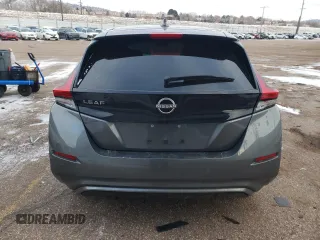 2025 Nissan LEAF S with VIN 1N4AZ1BV6SC563425, listed as a Copart auction lot 44720625 with 1,993 mi miles and Salvage Title. Bid and sale history available at carsss.com. Image 6.