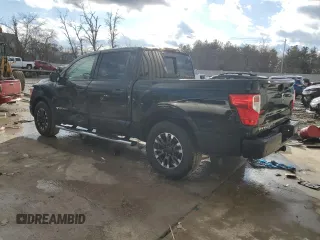 2021 Nissan Titan SV with VIN 1N6AA1EEXMN520417, listed as a Copart auction lot 46589185 with 85,530 mi miles and Salvage Title. Bid and sale history available at DreamBid. Image 2.