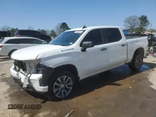 2020 Chevrolet Silverado 1500 Custom with VIN 3GCPWBEH5LG246999, listed as a Copart auction lot 48423035 with 126,853 mi miles and Clean Title. Bid and sale history available at DreamBid. Image 1.