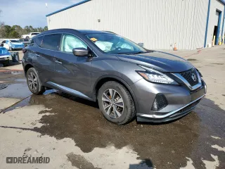2020 Nissan Murano SV with VIN 5N1AZ2BS1LN122535, listed as a Copart auction lot 43111555 with 80,785 mi miles and Salvage Title. Bid and sale history available at carsss.com. Image 4.