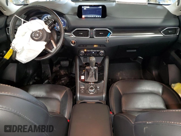 2018 Mazda CX-5 Grand Touring with VIN JM3KFBDM9J0376155, listed as a Copart auction lot 47944575 with 34,345 mi miles and Salvage Title. Bid and sale history available at carsss.com. Image 8.