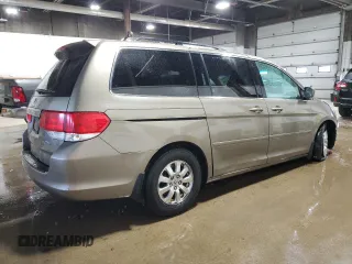 2009 Honda Odyssey EX-L with VIN 5FNRL38759B402158, listed as a Copart auction lot 52025715 with 239,340 mi miles and Salvage Title. Bid and sale history available at carsss.com. Image 3.