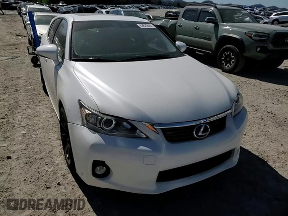 2012 Lexus CT 200h z VIN JTHKD5BHXC2073056, wystawiony jako Copart lot #48620684 z przebiegiem 106 505 mil mil oraz Szkoda całkowita • Salvage title. Historia ofert i sprzedaży dostępna na DreamBid. Obrazek 11.