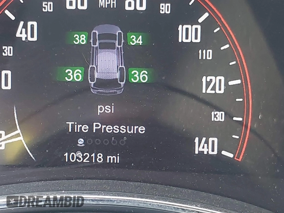2014 Dodge Durango SXT with VIN 1C4RDJAG0EC455787, listed as a IAAI auction lot 42651627 with 103,218 mi miles and . Bid and sale history available at DreamBid. Image 7.