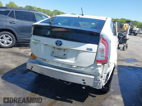 2015 Toyota Prius Four with VIN JTDKN3DU8F0440839, listed as a IAAI auction lot 41998503 with 98,093 mi miles and . Bid and sale history available at DreamBid. Image 6.