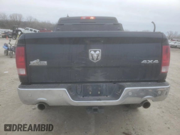 2018 Ram 1500 SLT with VIN 1C6RR7LT9JS333208, listed as a Copart auction lot 44797435 with 179,117 mi miles and Salvage Title. Bid and sale history available at carsss.com. Image 6.