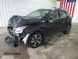 2021 Nissan Rogue Sport SL with VIN JN1BJ1CW4MW450283, listed as a Copart auction lot 84593824 with 28,420 mi miles and Salvage Title. Bid and sale history available at carsss.com. Image 1.