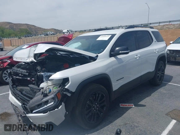 2023 GMC Acadia SLT z VIN 1GKKNML49PZ252503, wystawiony jako IAAI lot #42040153 z przebiegiem 13 339 mil mil oraz . Historia ofert i sprzedaży dostępna na DreamBid. Obrazek 2.