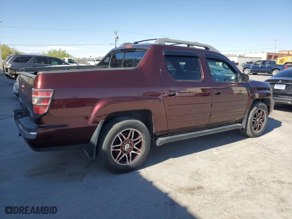 2011 Honda Ridgeline RTL with VIN 5FPYK1F59BB006963, listed as a Copart auction lot 54145235 with 133,120 mi miles and Clean Title. Bid and sale history available at carsss.com. Image 3.