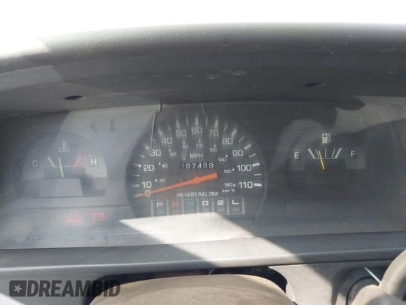 1993 Toyota Pickup DX z VIN JT4RN81P1P5162011, wystawiony jako IAAI lot #41721589 z przebiegiem 207 489 mil mil oraz . Historia ofert i sprzedaży dostępna na DreamBid. Obrazek 7.