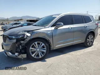 2021 Cadillac XT6 Premium Luxury with VIN 1GYKPCRS9MZ219271, listed as a Copart auction lot 51994715 with 44,616 mi miles and Salvage title. Bid and sale history available at DreamBid. Image 1.