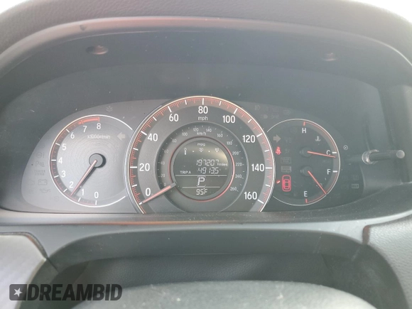 2016 Honda Accord Sport z VIN 1HGCR2F58GA225869, wystawiony jako Copart lot #58639865 z przebiegiem 197 207 mil mil oraz Szkoda całkowita • Salvage title. Historia ofert i sprzedaży dostępna na DreamBid. Obrazek 9.