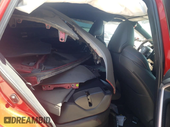 2022 Toyota RAV4 XSE with VIN JTMFB3FV4ND085997, listed as a Copart auction lot 50556935 with 28,662 mi miles and Salvage title. Bid and sale history available at DreamBid. Image 11.