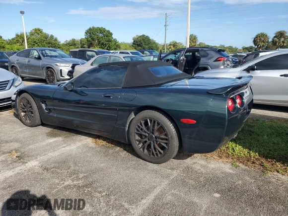 2000 Chevrolet Corvette with VIN 1G1YY32G2Y5107601, listed as a Copart auction lot 74361444 with 0 mi miles and Salvage Title. Bid and sale history available at carsss.com. Image 2.