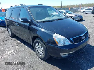 2014 Kia Sedona LX with VIN KNDMG4C71E6579260, listed as a IAAI auction lot 41985403 with 93,523 mi miles. Bid and sale history available at carsss.com. Image 1.