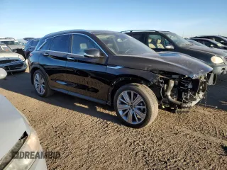 2021 Infiniti QX50 SENSORY with VIN 3PCAJ5CB4MF105014, listed as a Copart auction lot 46399873 with 17,384 mi miles. Bid and sale history available at carsss.com. Image 4.