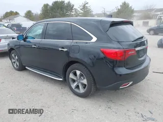 2016 Acura MDX with VIN 5FRYD4H28GB041510, listed as a IAAI auction lot 41724785 with 170,605 mi miles and . Bid and sale history available at DreamBid. Image 3.