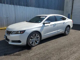 2018 Chevrolet Impala Premier z VIN 2G1125S32J9101298, wystawiony jako Copart lot #62554405 z przebiegiem 127 380 mil mil oraz Czysty tytuł • Clean title. Historia ofert i sprzedaży dostępna na DreamBid. Obrazek 1.