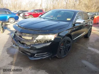 2015 Chevrolet Impala LTZ with VIN 2G1165S35F9107236, listed as a IAAI auction lot 41793533 with 207,584 mi miles. Bid and sale history available at carsss.com. Image 18.