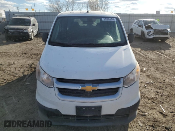 2017 Chevrolet City Express Cargo Van LS with VIN 3N63M0YNXHK713264, listed as a Copart auction lot 84606094 with 109,707 mi miles and Clean Title. Bid and sale history available at carsss.com. Image 5.