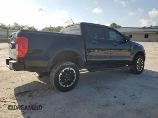 2021 Ford Ranger XL with VIN 1FTER4EHXMLD15412, listed as a Copart auction lot 55741155 with 45,794 mi miles and Salvage title. Bid and sale history available at DreamBid. Image 3.