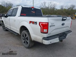 2017 Ford F-150 XL with VIN 1FTEW1EG6HKD14896, listed as a IAAI auction lot 41282382 with 108,436 mi miles. Bid and sale history available at carsss.com. Image 3.