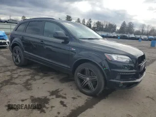 2014 Audi Q7 3.0T S line Prestige with VIN WA1DGAFE7ED008645, listed as a Copart auction lot 48963605 with 32,602 mi miles and Salvage Title. Bid and sale history available at carsss.com. Image 4.
